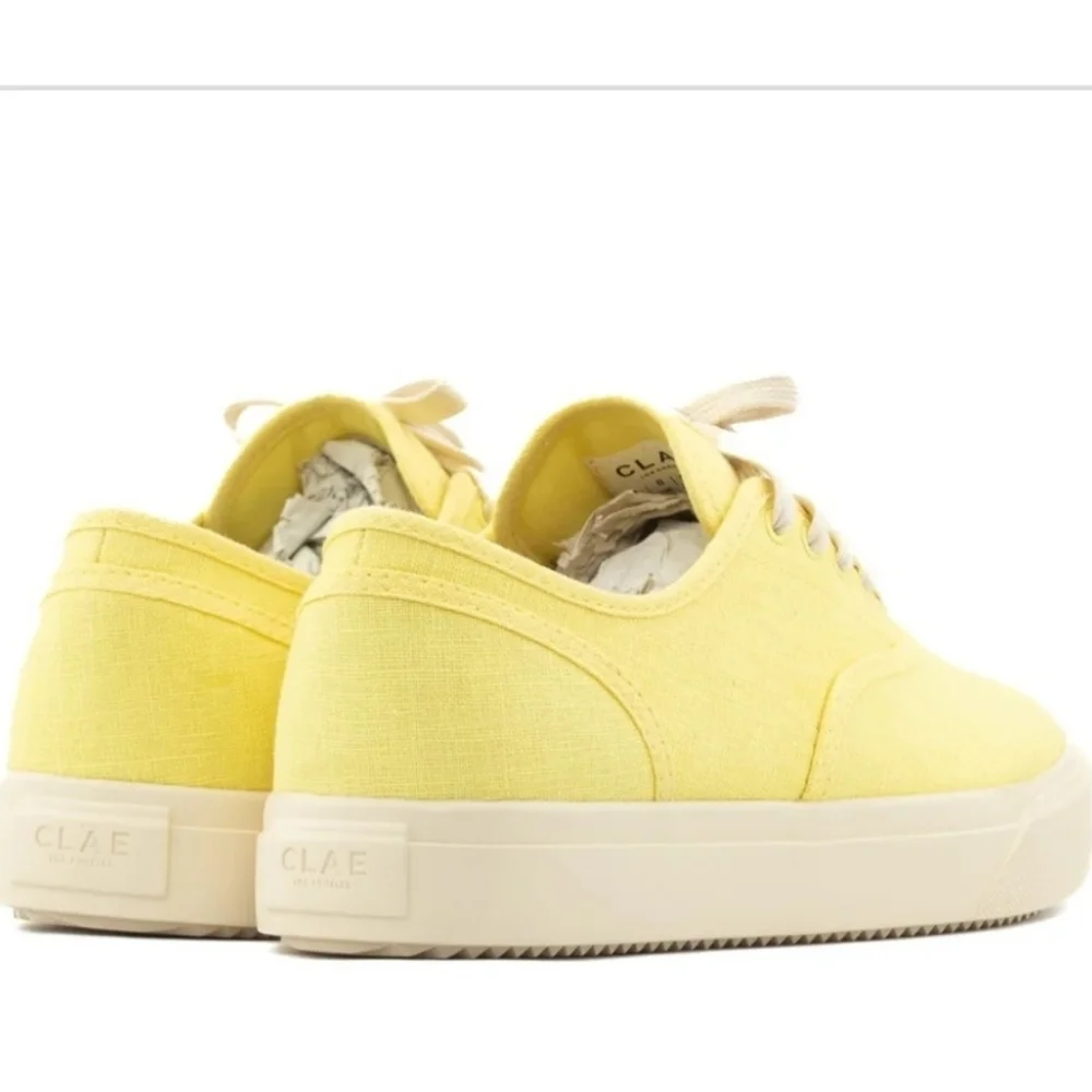 Clae Pale Banana Hemp August Sneakers